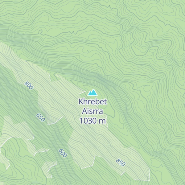 Map of Khrebet Aisrra