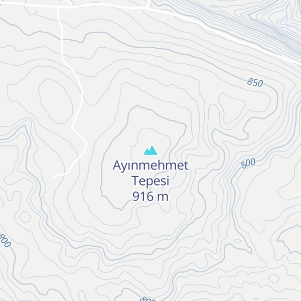 Map of Ayınmehmet Tepesi