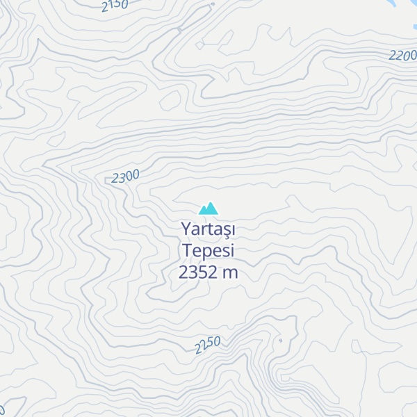 Map of Yartaşı Tepesi
