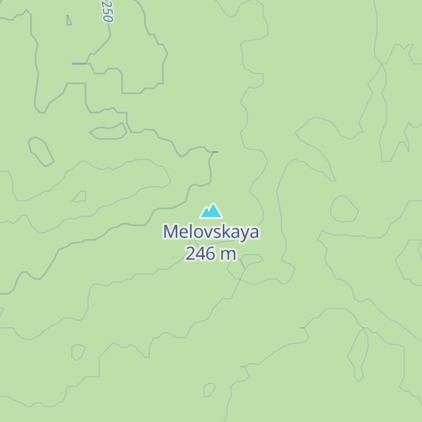 Map of Melovskaya