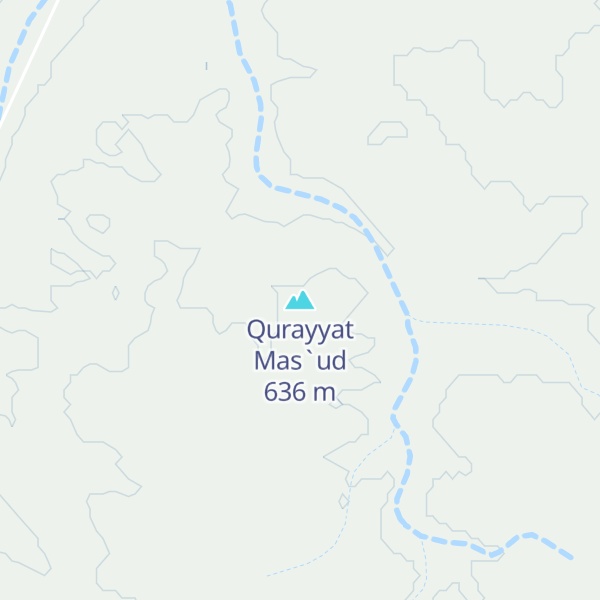 Map of Qurayyat Mas`ud