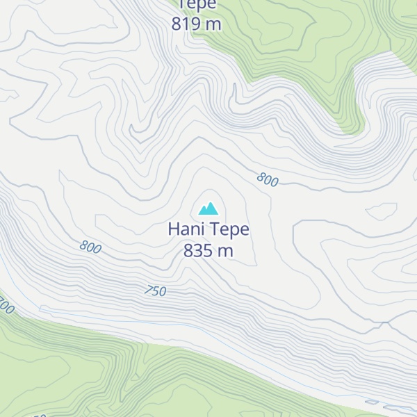 Map of Hani Tepe