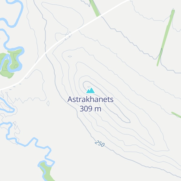 Map of Astrakhanets