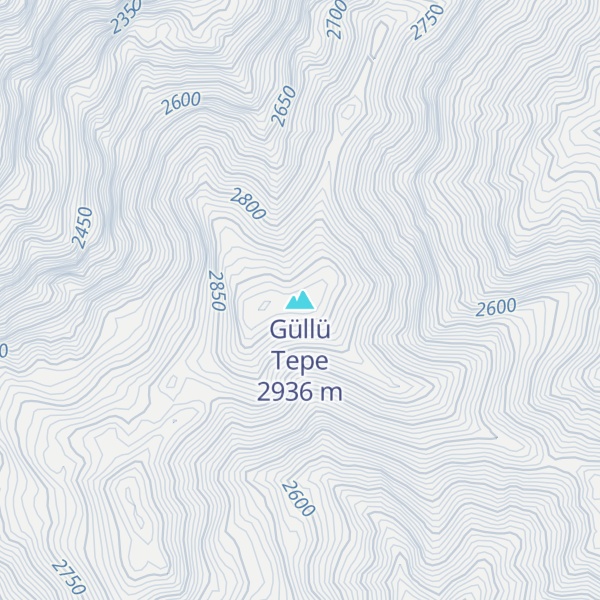 Map of Güllü Tepe