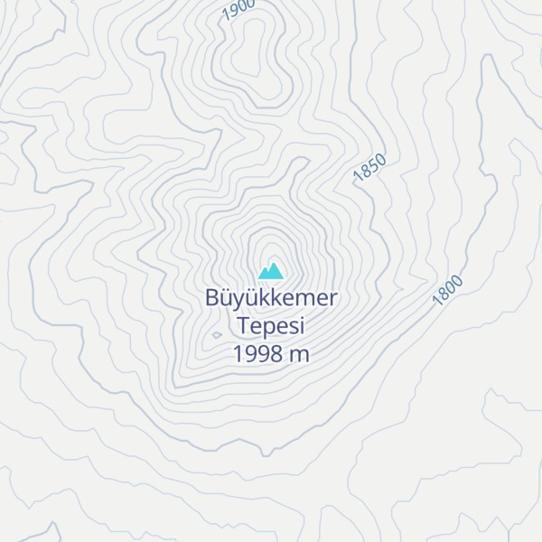 Map of Büyükkemer Tepesi