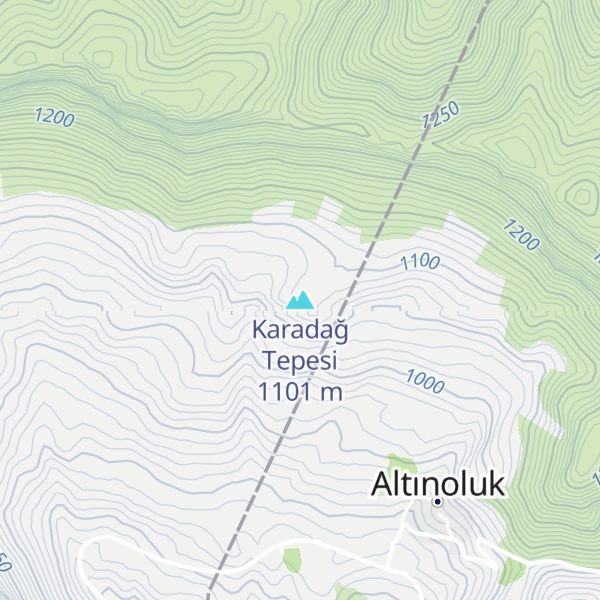 Map of Karadağ Tepesi