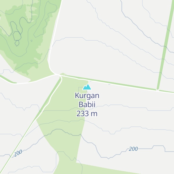 Map of Kurgan Babii