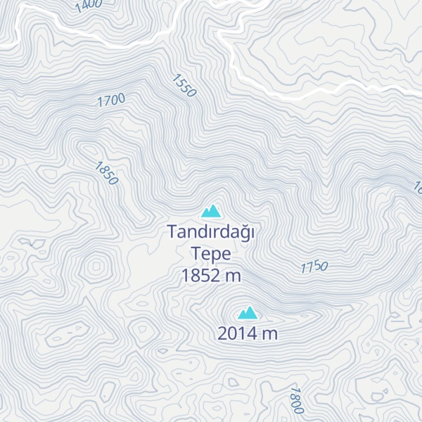 Map of Tandırdağı Tepe