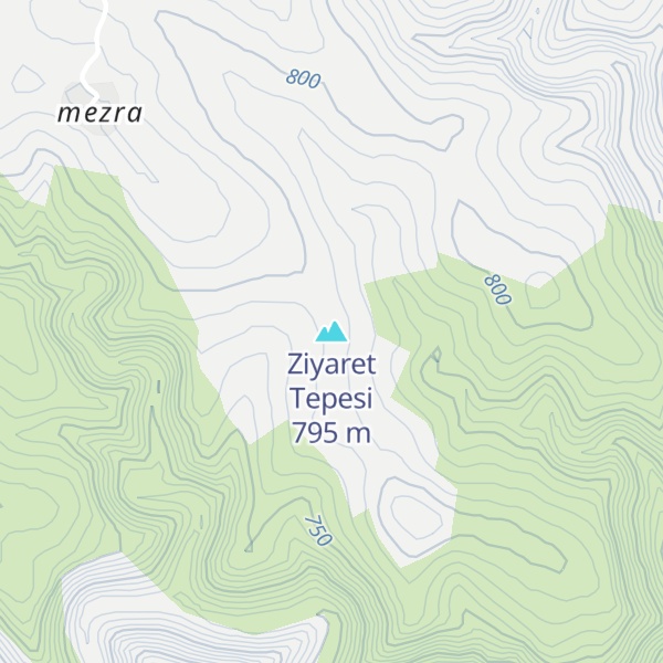 Map of Ziyaret Tepesi