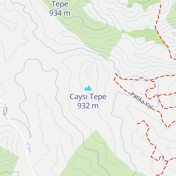 Map of Caysı Tepe