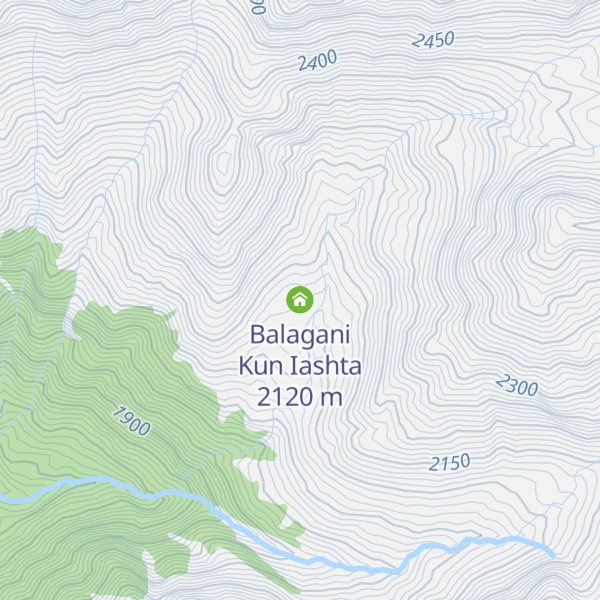 Map of Balagani Kun Iashta