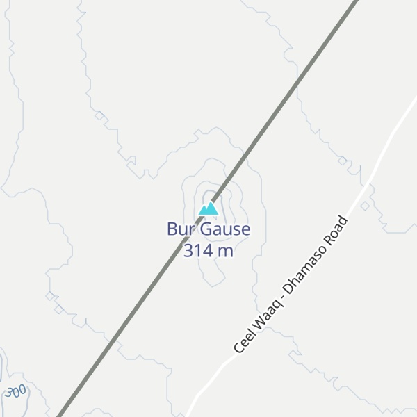 Map of Bur Gause