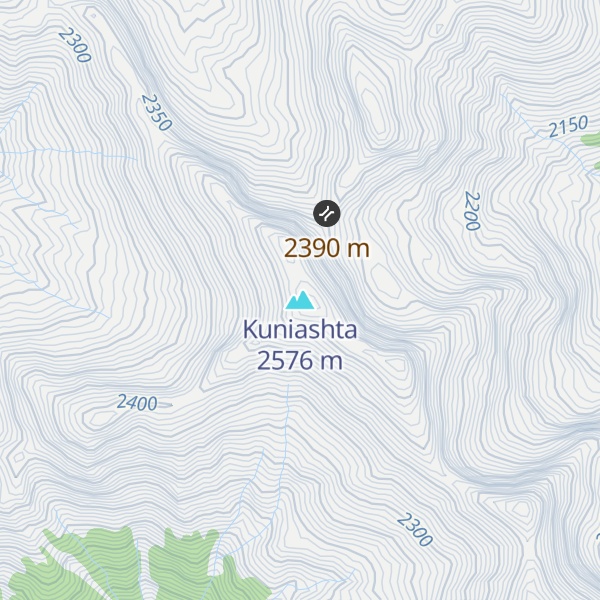Map of Kuniashta