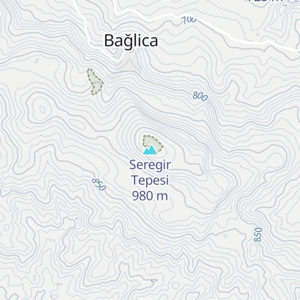 Map of Seregir Tepesi