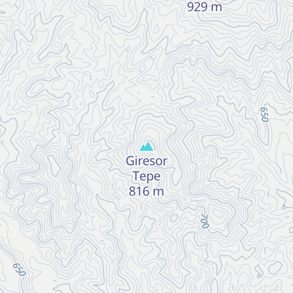 Map of Giresor Tepe
