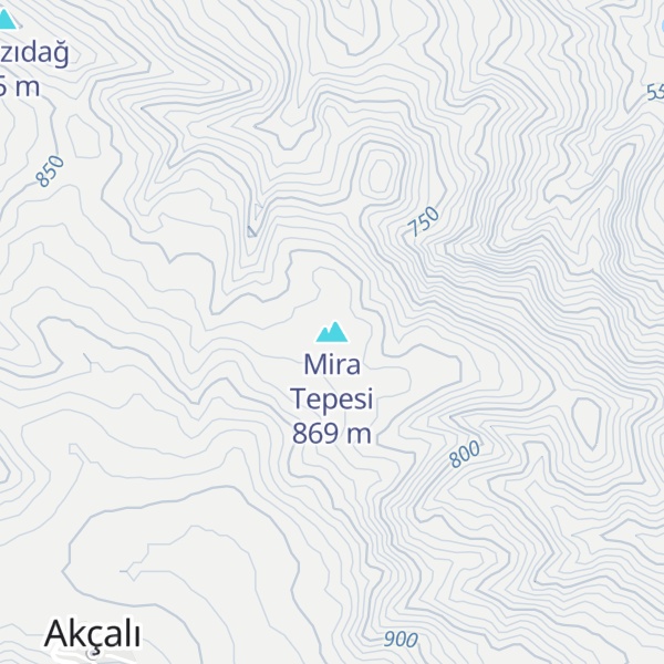 Map of Mira Tepesi