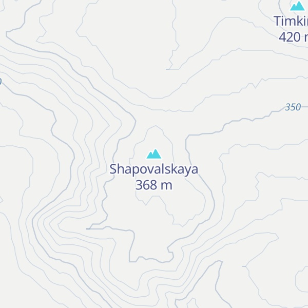 Map of Shapovalskaya