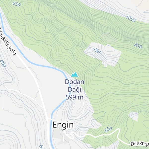 Map of Dodan Dağı