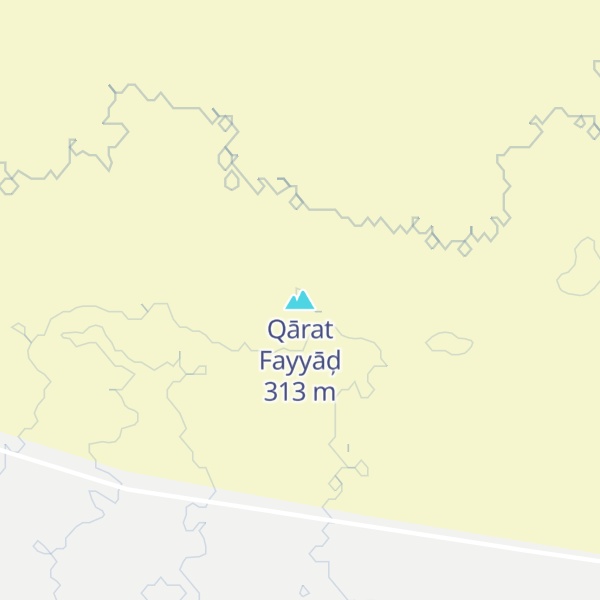 Map of Qārat Fayyāḑ