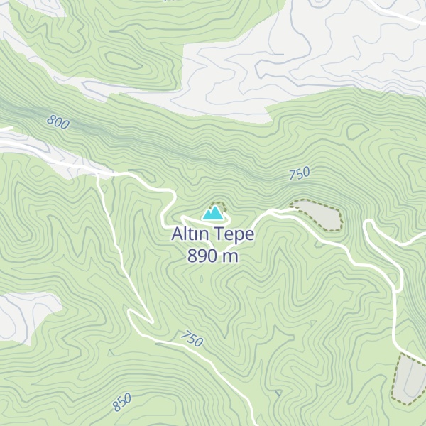 Map of Altın Tepe