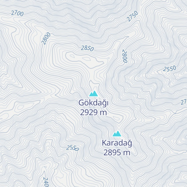 Map of Gökdağı