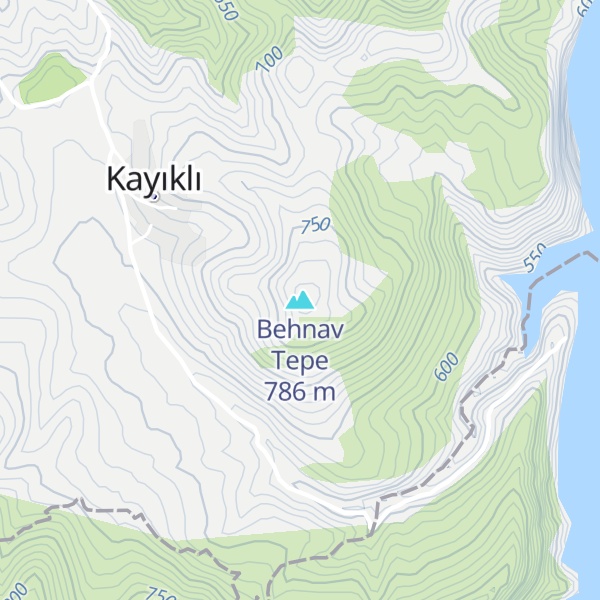 Map of Behnav Tepe