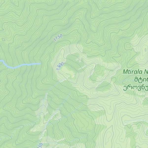Map of Mtirala