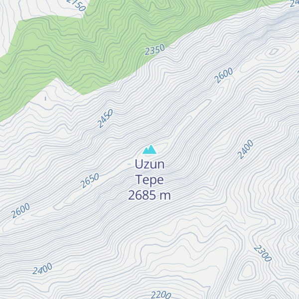 Map of Uzun Tepe
