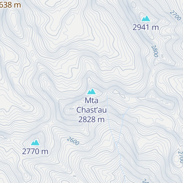 Map of Mta Chast’au