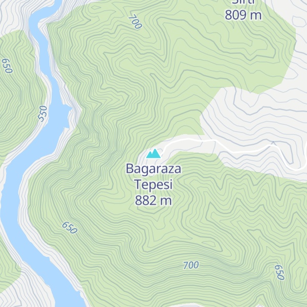 Map of Bagaraza Tepesi