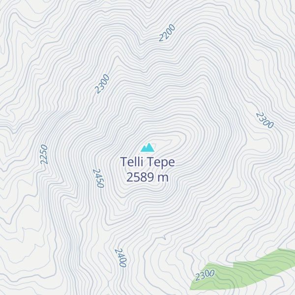 Map of Telli Tepe