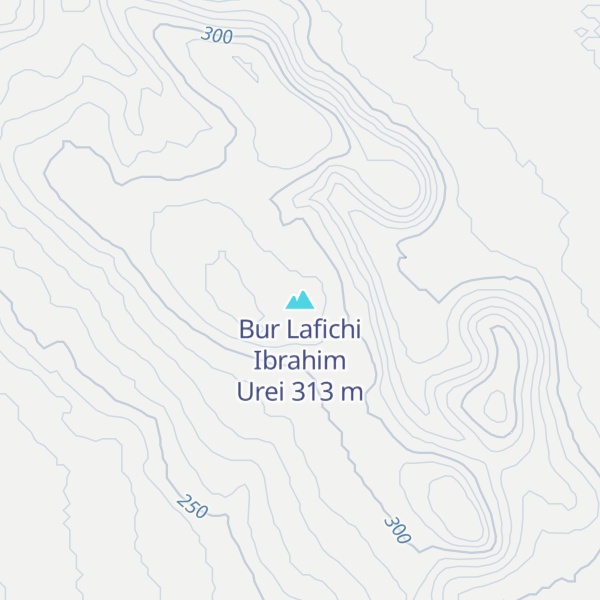 Map of Bur Lafichi Ibrahim Urei