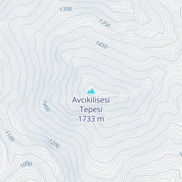 Map of Avcıkilisesi Tepesi