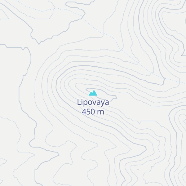 Map of Lipovaya