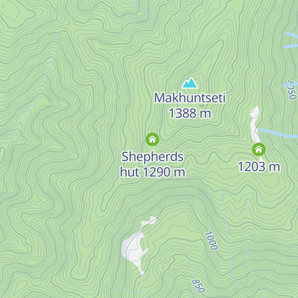 Map of Shepherds hut