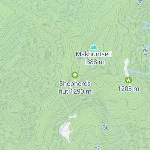 Map of Shepherds hut