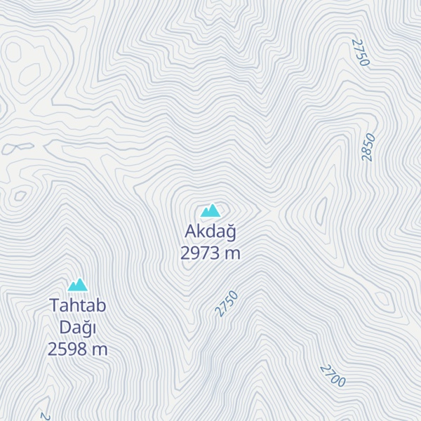 Map of Akdağ
