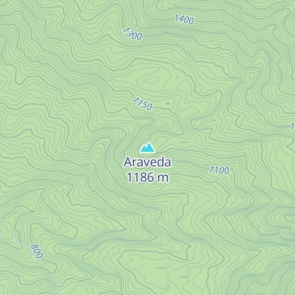 Map of Araveda