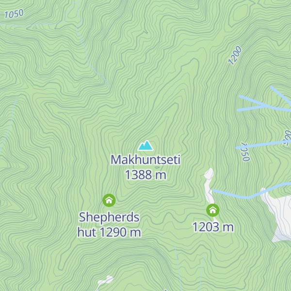 Map of Makhuntseti
