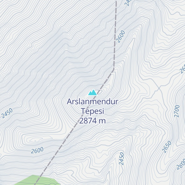 Map of Arslanmendur Tepesi