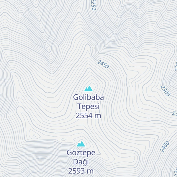 Map of Golibaba Tepesi