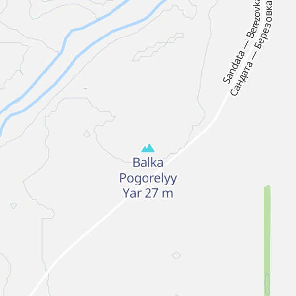 Map of Balka Pogorelyy Yar
