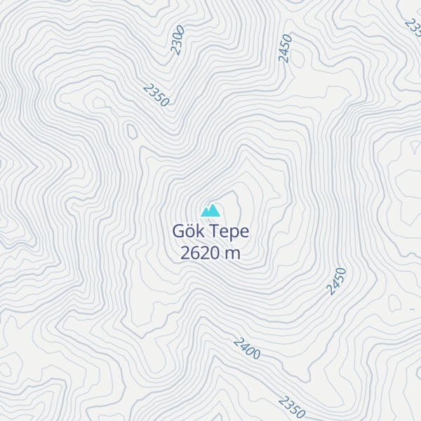 Map of Gök Tepe