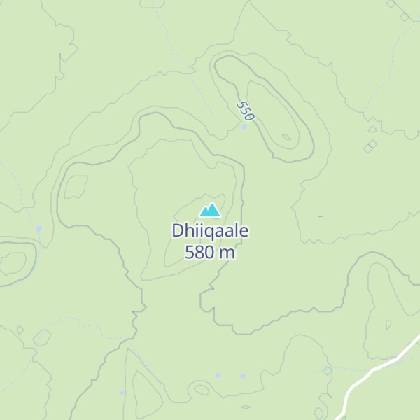 Map of Dhiiqaale