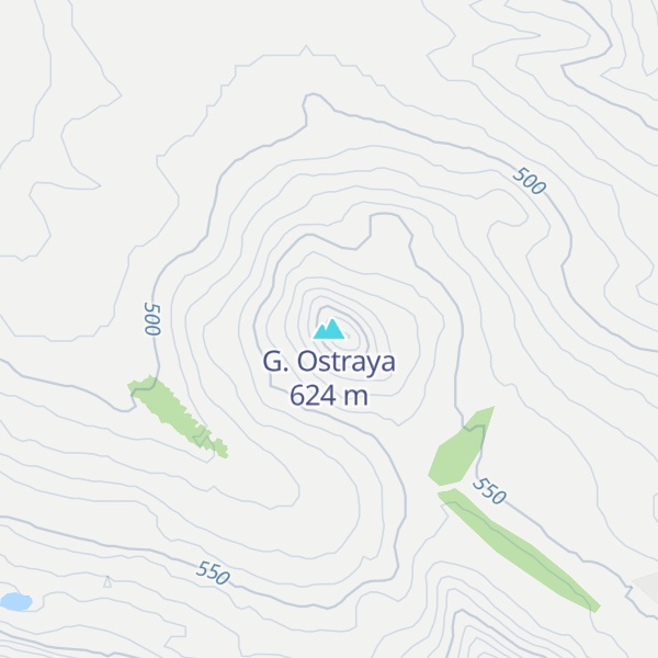 Map of G. Ostraya