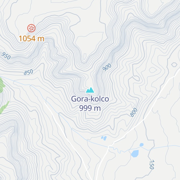 Map of Gora-kolco