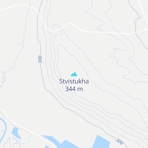 Map of Stvistukha