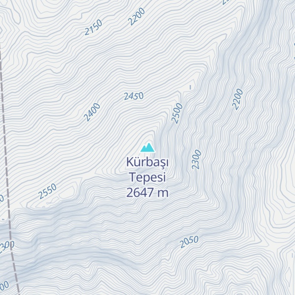 Map of Kürbaşı Tepesi