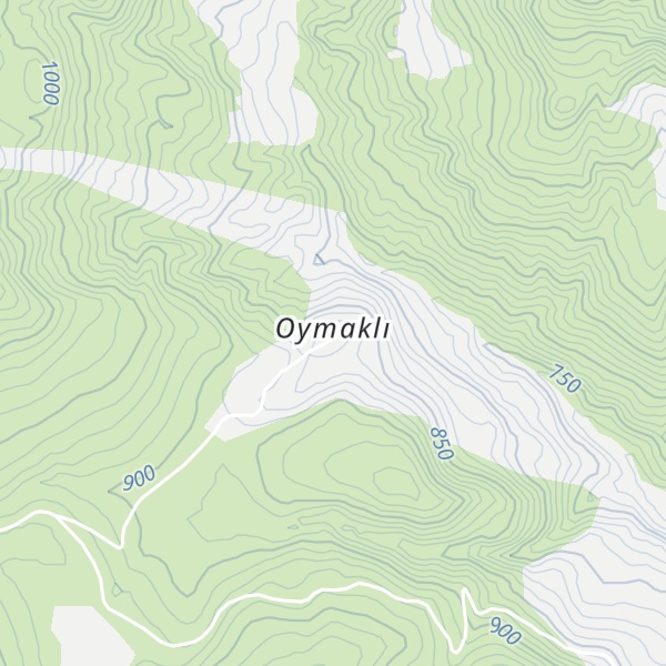 Map of Mendil Dağı