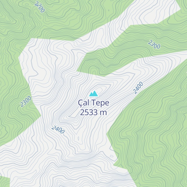 Map of Çal Tepe